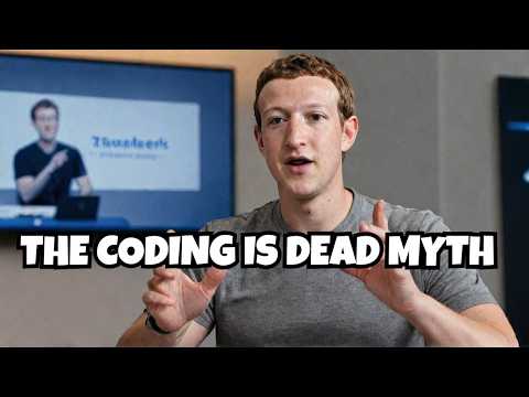 Zuck Tells Truth about AI & Software Development -- Exposes "Coding is Dead" Lie