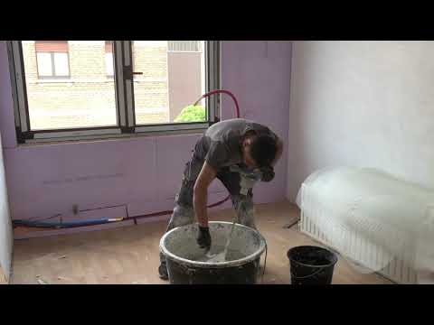 ویدیویی جالب از گچ کاری خانه من که کمک زیادی می کند حتما ببینید