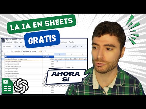 🤖 Connect the Open AI API for free to Google Sheets | Easy