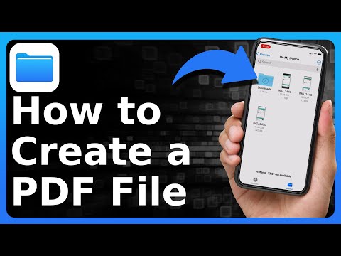 How To Create PDF File On iPhone