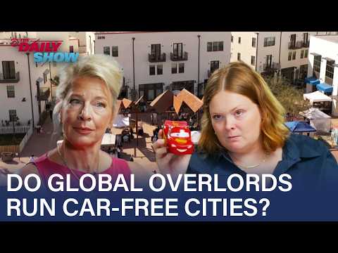 Culdesac Is the First Car-Free Neighborhood and Conspiracy Theorists Hate It | The Daily Show