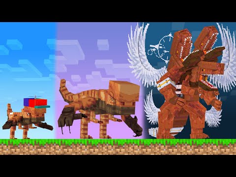 Upgrading Distortus Rex Into a GOD in Minecraft