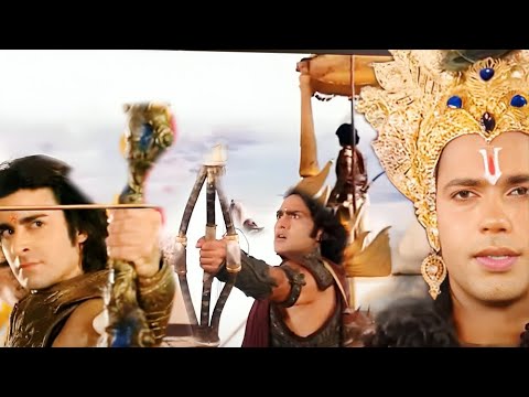 कर्ण का विजय धनुष देख कर अर्जुन युद्ध भूमि छोड़ कर जाने लगा || Suryaputra Karn ||