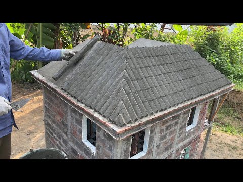 Details of the process of building my beautiful little house Part 4