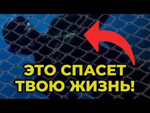 Как не запутаться в РЫБОЛОВНЫХ СЕТЯХ? Это может сохранить вам жизнь!