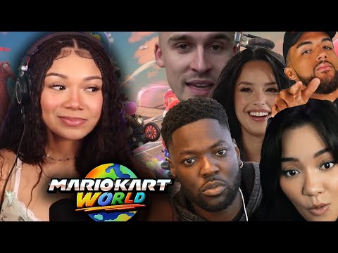 The Most CHAOTIC Mario Kart World Lobby EVER! ft. @RDCLive1 @ludwig@Valkyrae @Cinnabrit