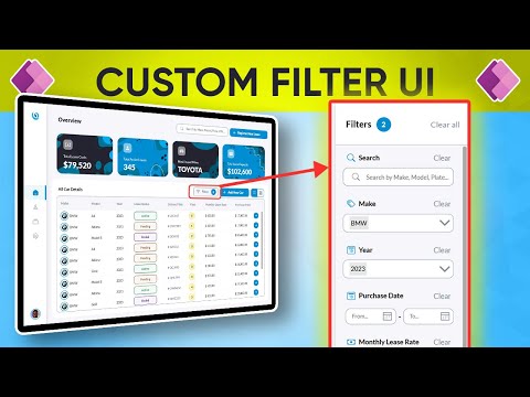 How to Design a Modern Filter UI in Power Apps