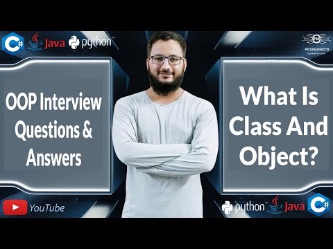 OOP Interview Questions & Answers | What Is Class & Object? Object Oriented Programming (Hindi/Urdu)