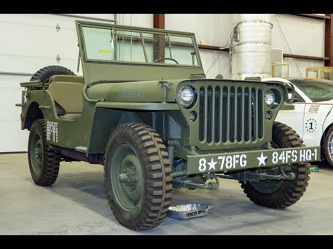 男子意外捡到一台二战时期的福特GTW军用越野车