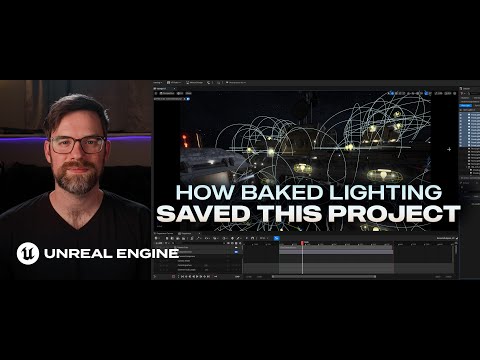 How Baked Lighting Saved This Project // Lumen GI Headaches, Motion Design, Lighting Tips In UE5.5