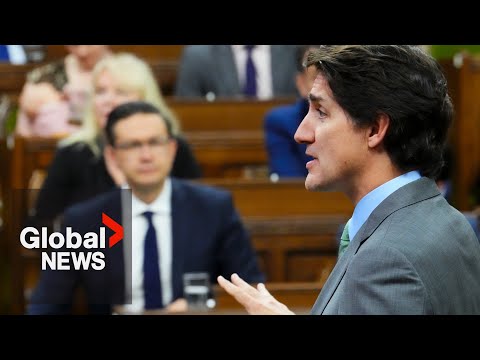 Poilievre accuses Trudeau of "exploiting" wildfires to distract from "high-interest rate policies"