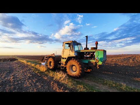 PLOWING has started❌T150K power💪PLN-5.35 is laying👌Review, settings PLOUGH HERE