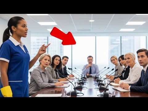 " LAISSEZ MOI TRADUIRE ! " A Dit La Femme De Ménage Pour Sauver Son Patron Absent De La Réunion.....