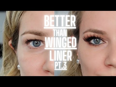 Why this HOODED Eye makeup technique is Better than Winged Eyeliner Pt.3