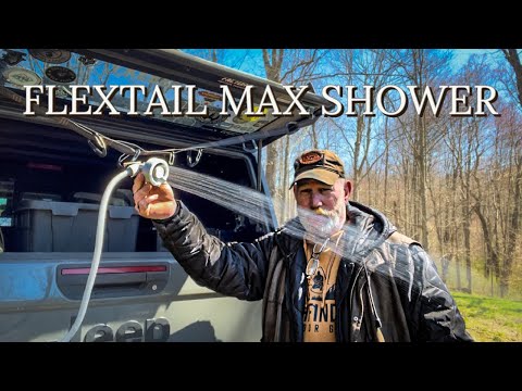 Flextail Max Shower Review great Overlanding kit for 2024