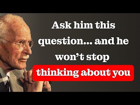 The question that keeps him thinking about you all night