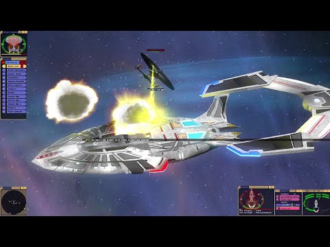 Particle Class vs Dignity Class | KM | Star Trek Bridge Commander