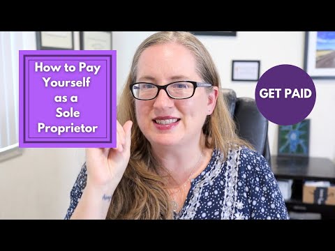 How to Pay Yourself as a Sole Proprietor || what accounts and systems you need to pay yourself $$
