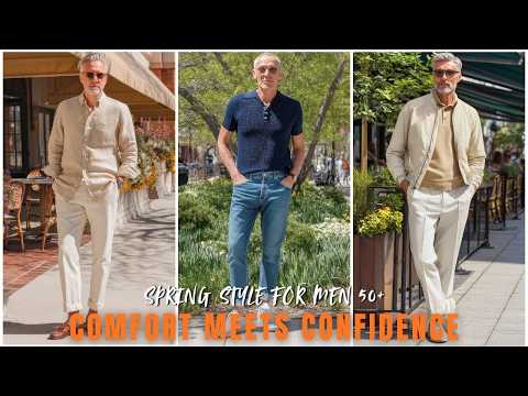 20 Spring Looks That Make Older Men Feel Comfortable and Confident - men's fashion