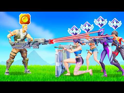 1 BRONZE Hacker vs 4 UNREAL