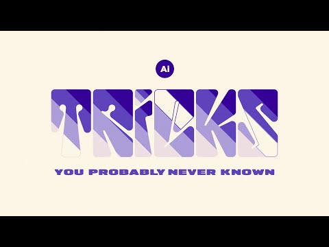 ILLUSTRATOR TRICKS You Probably NEVER Knew
