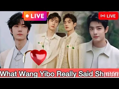 💥王一博终于开口了！亲自回应结婚传闻，全场泪崩！