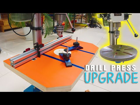 Perfect Drill Press Table for Accuracy | Easy DIY Project