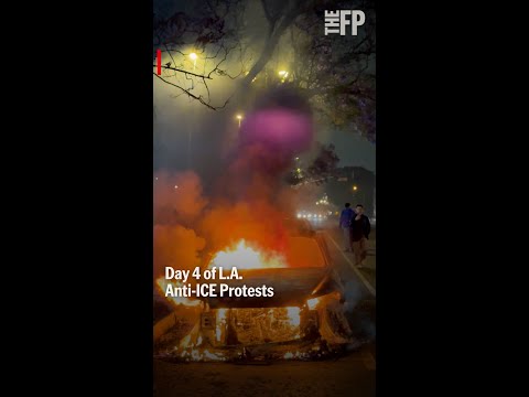 LA Riots Continue As Police Escalate Response