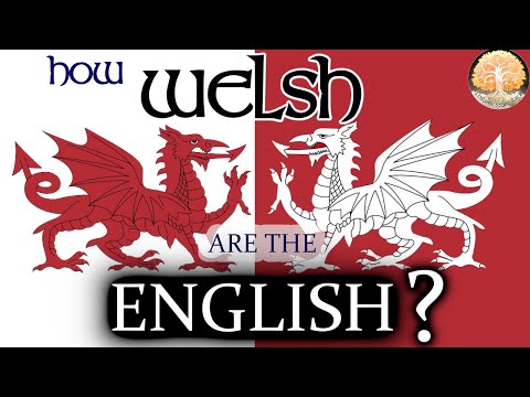 How Welsh are the English?