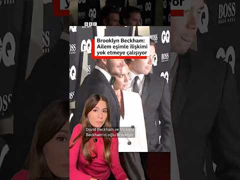 David Beckham'ın oğlu: 'Ailemle barışmak istemiyorum'
