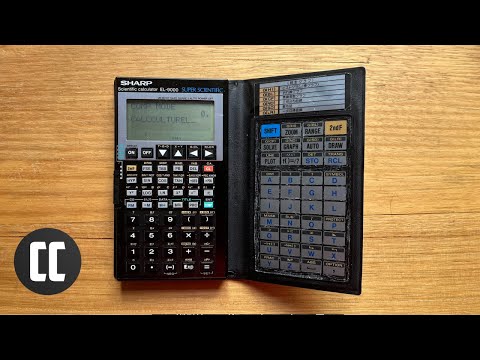 Sharp EL-9000 Graphing Calculator from 1986