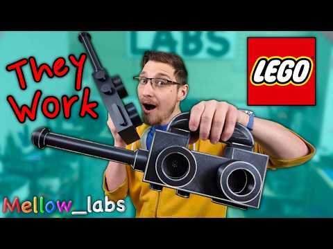 I Built GIANT Working Lego Walkie-Talkies