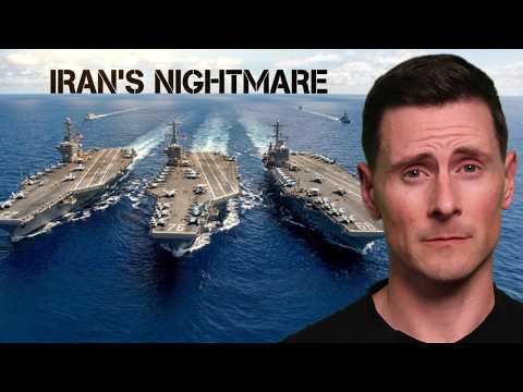 Iran's NIGHTMARE Just Came True As Third Aircraft Carrier Arrives