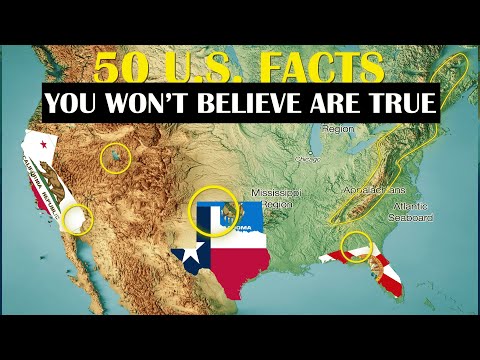 50 Mind-Blowing U.S. Geography Facts You Won't Believe Are True