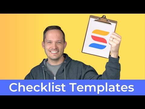 SmartSuite Checklist Templates