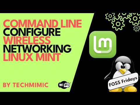How to configure WIRELESS (WIFI / Wi-Fi) networking, but ONLY the COMMAND LINE in LINUX MINT