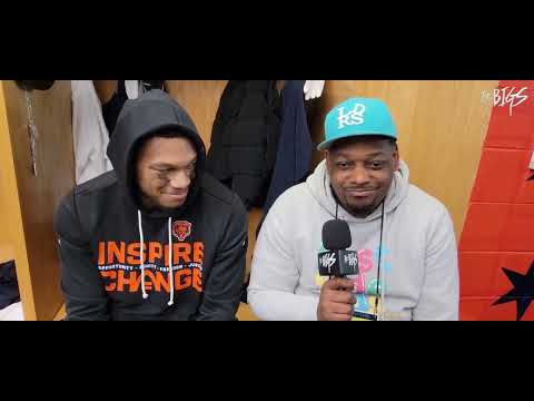 Inside #DaBears locker room w/ DJ Moore, Kyle Monanagai, Kevin Byard lll, Josh Blackwell &  more!
