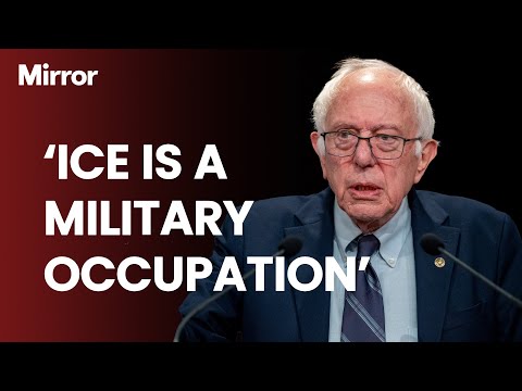 ‘ICE is a MILITARY OCCUPATION’ | Bernie Saunders lays into Trump and Ice after Minneapolis deaths