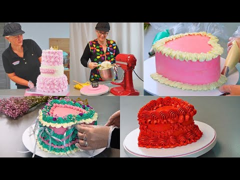 Create Pastry Cakes at Home: Easy Recipes for Fillings and Decorations in One Video!