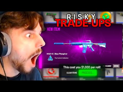 I tried CS2's RISKIEST TRADEUPS...