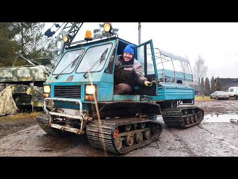 A new engine for the USSR tracked all-terrain vehicle