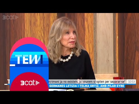Pilar Eyre: "Crec que el matrimoni de Felip VI i Leticia ja no existeix com a tal" - Tot es mou