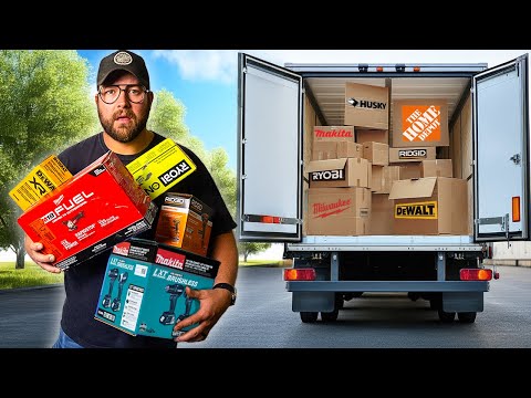 I Bought A Truckload of Home Depot Tool Returns