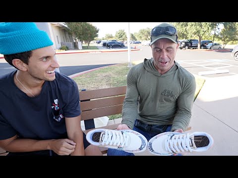 I Surprised Joe Rogan with Custom Shoes!