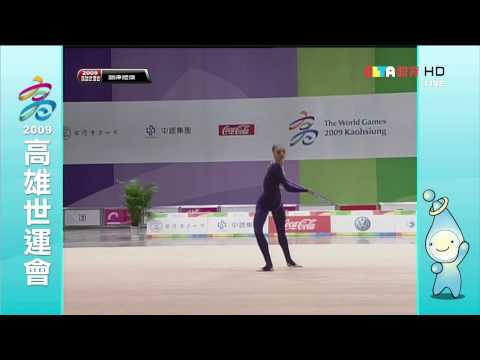 Anna Bessonova  Hoop The World Games 2009 Kaohsiung 720p