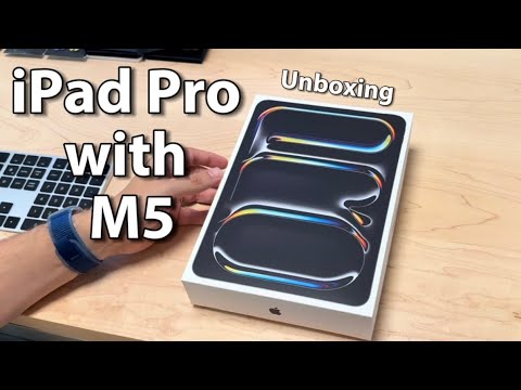 Unboxing the NEW iPad Pro with M5 chip.