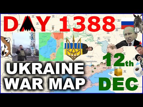 Day 1388: Ukraïnian Map: Kupiansk Khaos!