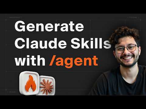 How We Built a Claude Skills Generator using our NEW /agent Models