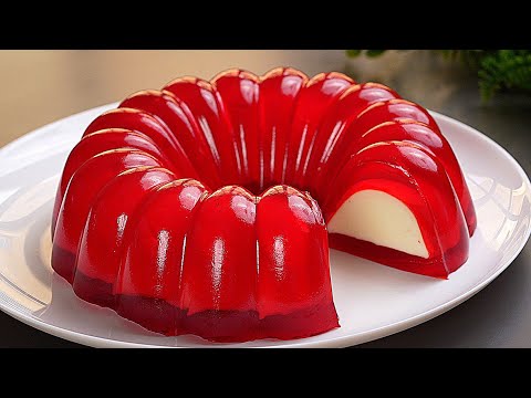 مستحيل حد يفوتها ✌🏻 كيكة الجيلي الصيفية 💯 سهلة جدا