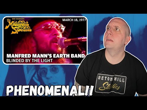 Drummer Reacts To Manfred Mann's Earth Band - Blinded By The Light || I Just Witnessed Greatness!!